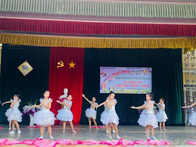 Phường Bắc Hồng tổ chức Lễ phát động tháng hành động vì trẻ em năm 2023